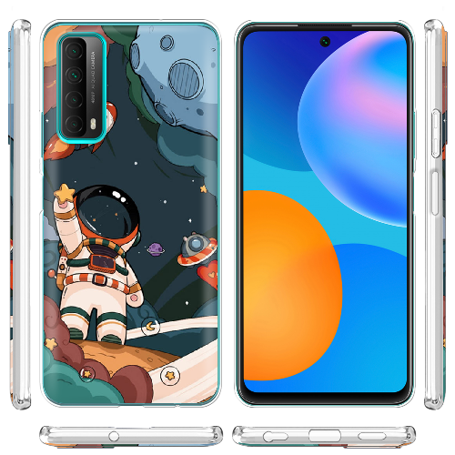 Чехол BoxFace Huawei P Smart 2021 Space Mission