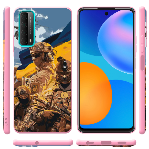 Чехол BoxFace Huawei P Smart 2021 Воїни ЗСУ