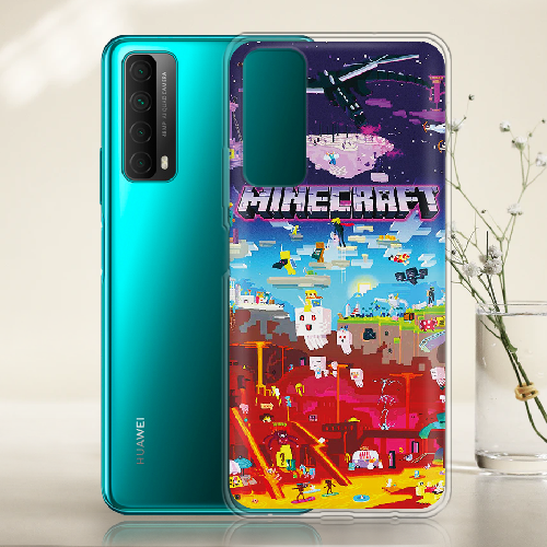 Чехол BoxFace Huawei P Smart 2021 Minecraft World Beyond