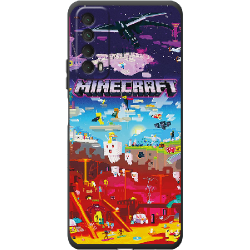 Чехол BoxFace Huawei P Smart 2021 Minecraft World Beyond