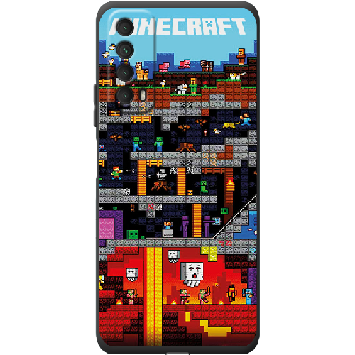 Чехол BoxFace Huawei P Smart 2021 Minecraft Lode Runner