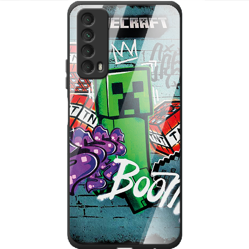 Чехол BoxFace Huawei P Smart 2021 Minecraft Graffiti