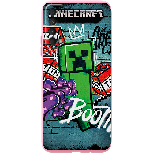 Чехол BoxFace Huawei P Smart 2021 Minecraft Graffiti