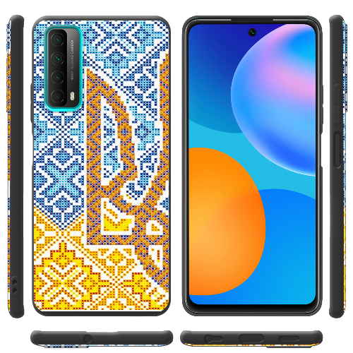 Чехол BoxFace Huawei P Smart 2021 Тризуб Вишивка