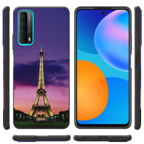 Чехол BoxFace Huawei P Smart 2021 Полночь в Париже