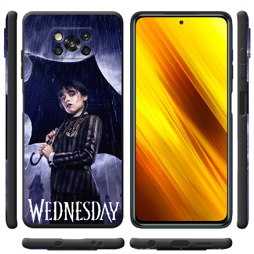 Чехол BoxFace Poco X3 Wednesday Addams