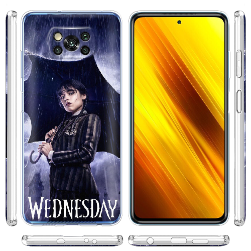 Чехол BoxFace Poco X3 Wednesday Addams