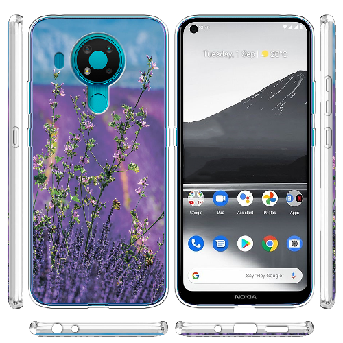 Чехол Boxface Nokia 3.4 Lavender Field