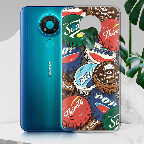 Чехол Boxface Nokia 3.4 Drink Lids