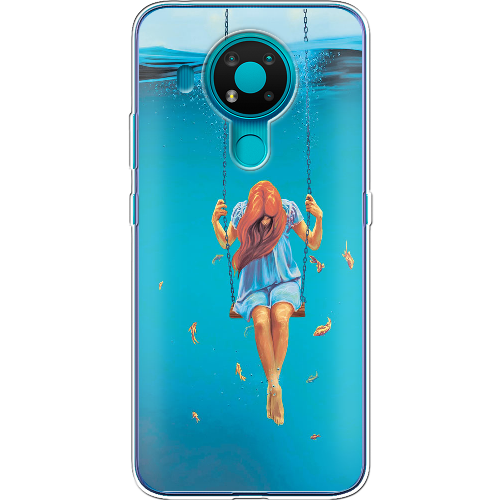 Чехол Boxface Nokia 3.4 Girl In The Sea