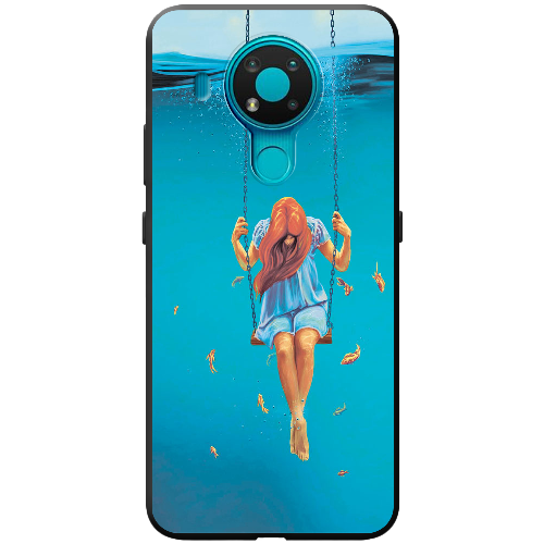 Чехол Boxface Nokia 3.4 Girl In The Sea