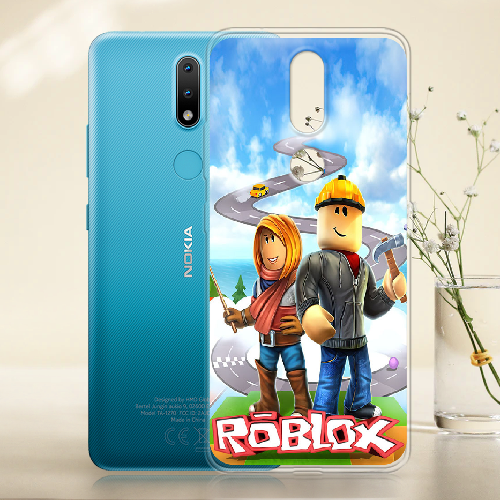 Чехол Boxface Nokia 2.4 Roblox Білдерман