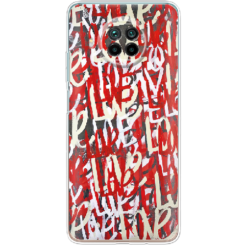 Чехол BoxFace Xiaomi Mi 10T Lite Love Graffiti