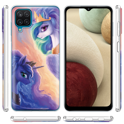 Чехол BoxFace Samsung A125 Galaxy A12 My Little Pony Rarity Princess Luna