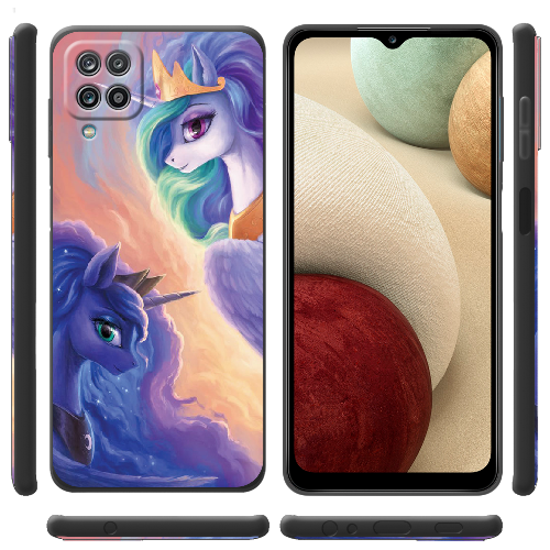 Чехол BoxFace Samsung A125 Galaxy A12 My Little Pony Rarity Princess Luna