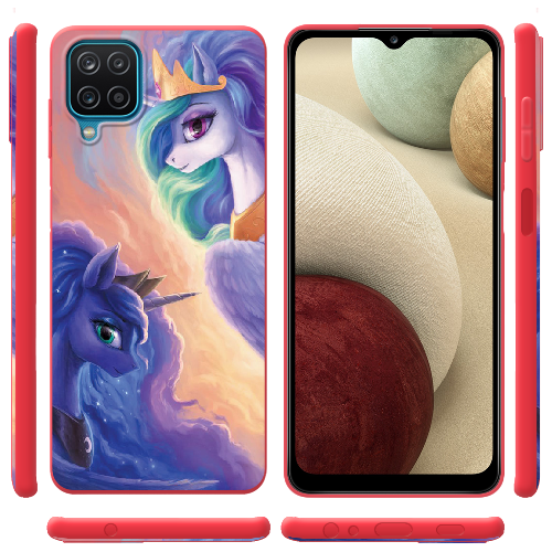 Чехол BoxFace Samsung A125 Galaxy A12 My Little Pony Rarity Princess Luna