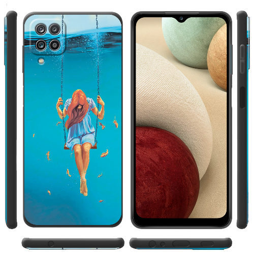 Чехол BoxFace Samsung A125 Galaxy A12 Girl In The Sea