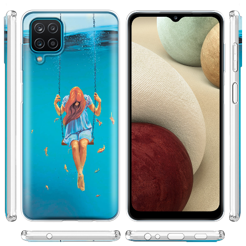 Чехол BoxFace Samsung A125 Galaxy A12 Girl In The Sea