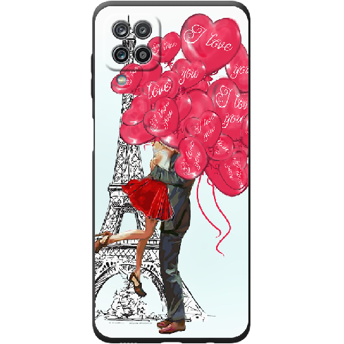 Чехол BoxFace Samsung A125 Galaxy A12 Love in Paris