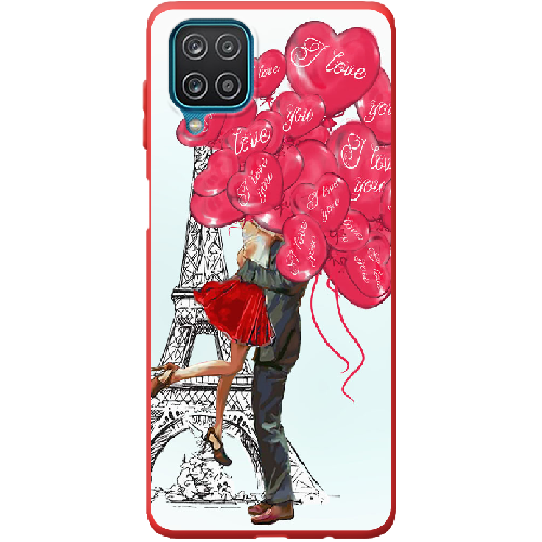 Чехол BoxFace Samsung A125 Galaxy A12 Love in Paris