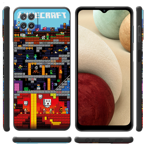 Чехол BoxFace Samsung A125 Galaxy A12 Minecraft Lode Runner