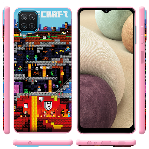 Чехол BoxFace Samsung A125 Galaxy A12 Minecraft Lode Runner