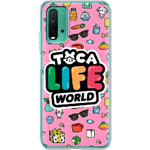 Чехол BoxFace Xiaomi Redmi 9T Toca Boca Life World