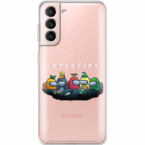 Чехол BoxFace Samsung G991 Galaxy S21 Among Us Impostors