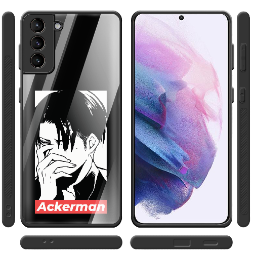 Чехол BoxFace Samsung G991 Galaxy S21 Attack On Titan - Ackerman