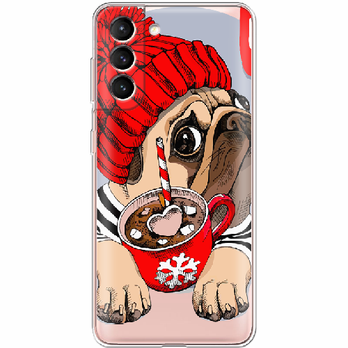 Чехол BoxFace Samsung G991 Galaxy S21 Winter Puggy