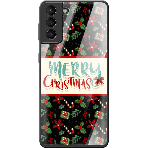 Чехол BoxFace Samsung G991 Galaxy S21 Vintage Christmas Congratulation