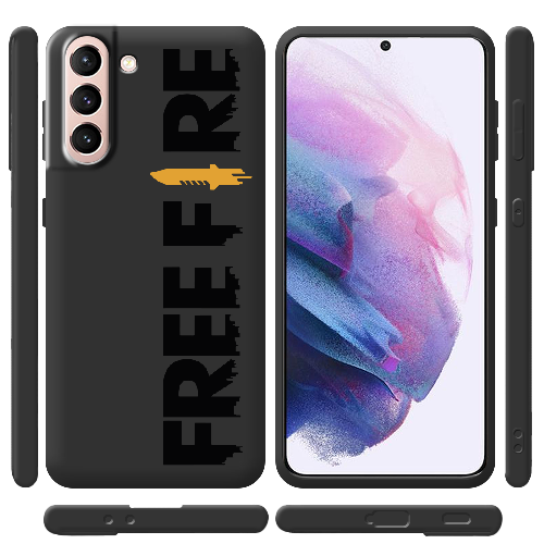 Чехол BoxFace Samsung G991 Galaxy S21 Черный Free Fire