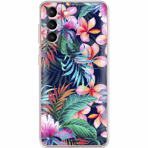 Чехол BoxFace Samsung G991 Galaxy S21 flowers in the tropics