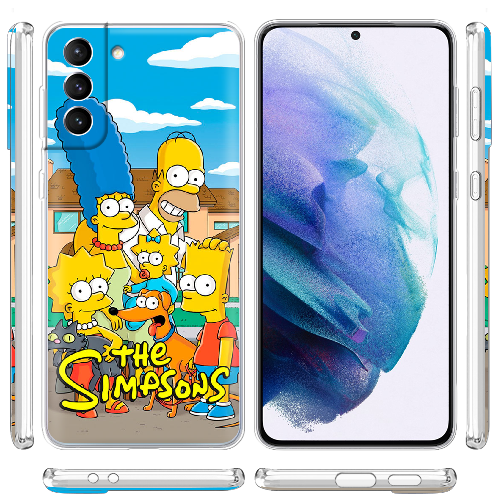 Чехол BoxFace Samsung G991 Galaxy S21 the simpsons