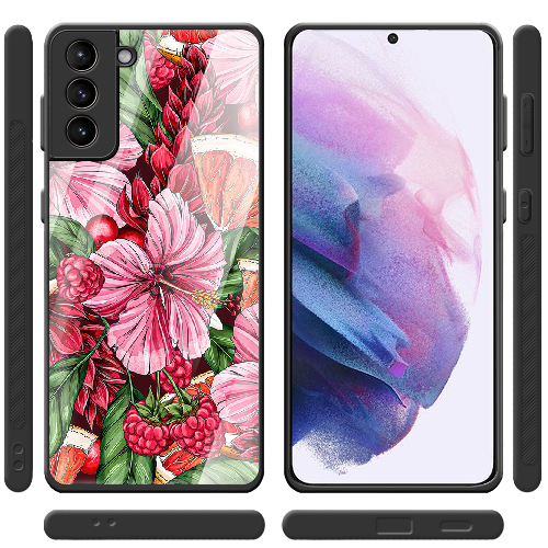 Чехол BoxFace Samsung G991 Galaxy S21 Tropical Flowers