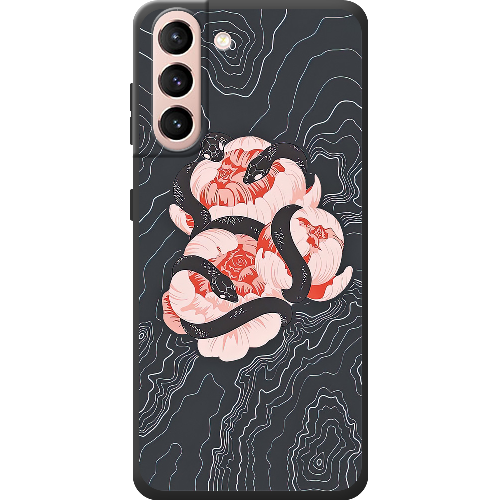 Чехол BoxFace Samsung G991 Galaxy S21 Snake Rose