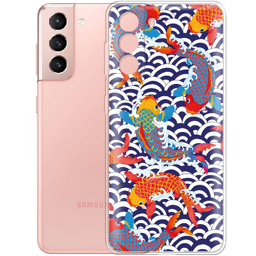 Чехол BoxFace Samsung G991 Galaxy S21 Koi Fish