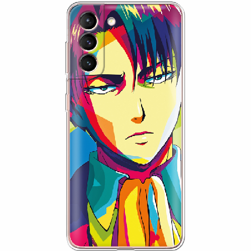 Чехол BoxFace Samsung G991 Galaxy S21 Attack on titan Levi Anime Pop