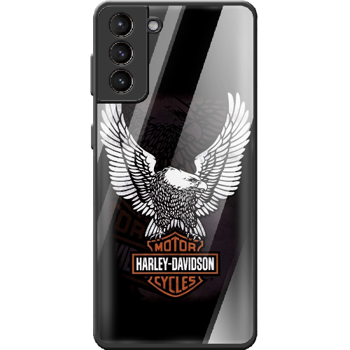 Чехол BoxFace Samsung G991 Galaxy S21 Harley Davidson and eagle