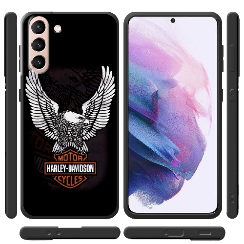 Чехол BoxFace Samsung G991 Galaxy S21 Harley Davidson and eagle