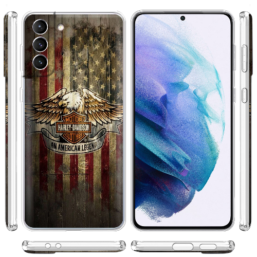 Чехол BoxFace Samsung G991 Galaxy S21 Harley Davidson An American Legend