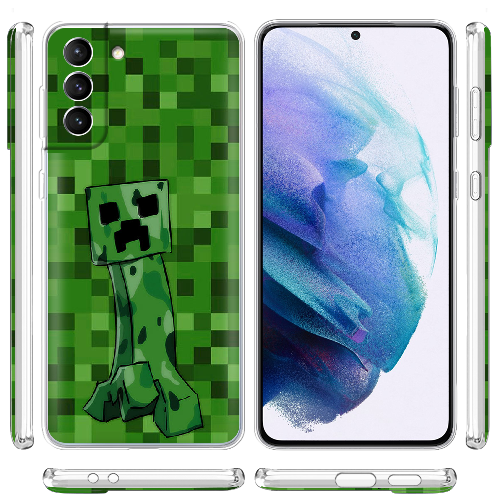 Чехол BoxFace Samsung G991 Galaxy S21 Minecraft Creeper