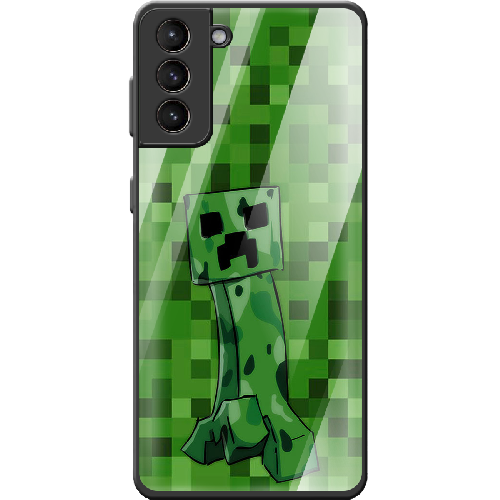 Чехол BoxFace Samsung G991 Galaxy S21 Minecraft Creeper