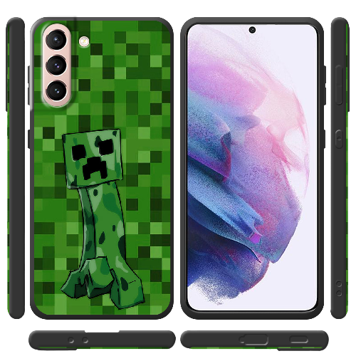 Чехол BoxFace Samsung G991 Galaxy S21 Minecraft Creeper