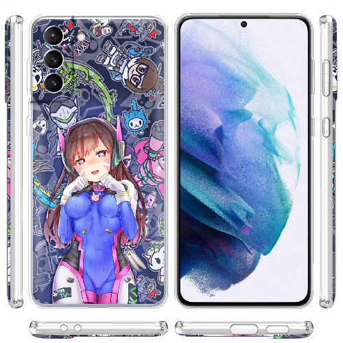 Чехол BoxFace Samsung G991 Galaxy S21 Overwatch D.VA