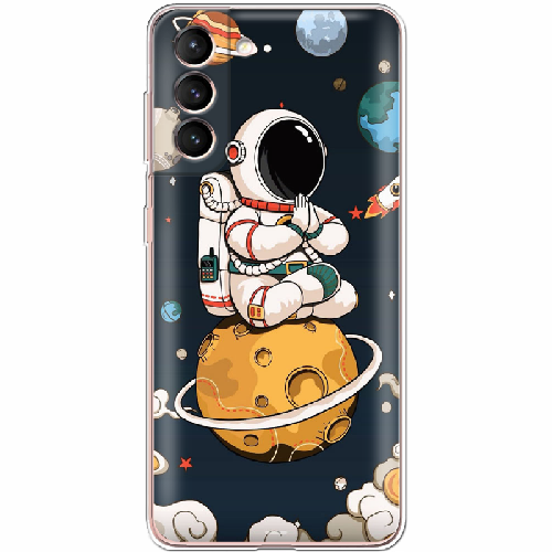 Чехол BoxFace Samsung G991 Galaxy S21 Astronaut