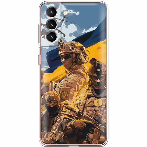 Чехол BoxFace Samsung G991 Galaxy S21 Воїни ЗСУ