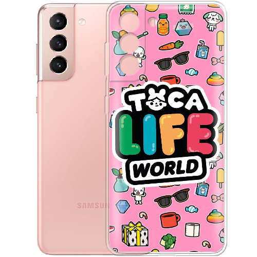 Чехол BoxFace Samsung G991 Galaxy S21 Toca Boca Life World