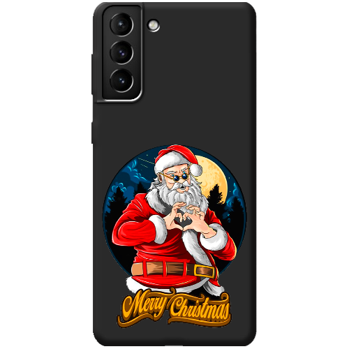 Чехол BoxFace Samsung G996 Galaxy S21 Plus Cool Santa and heart