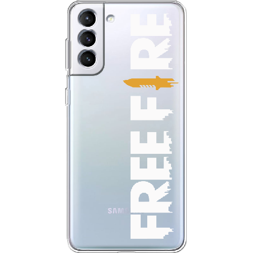 Чехол BoxFace Samsung G996 Galaxy S21 Plus Белый Free Fire